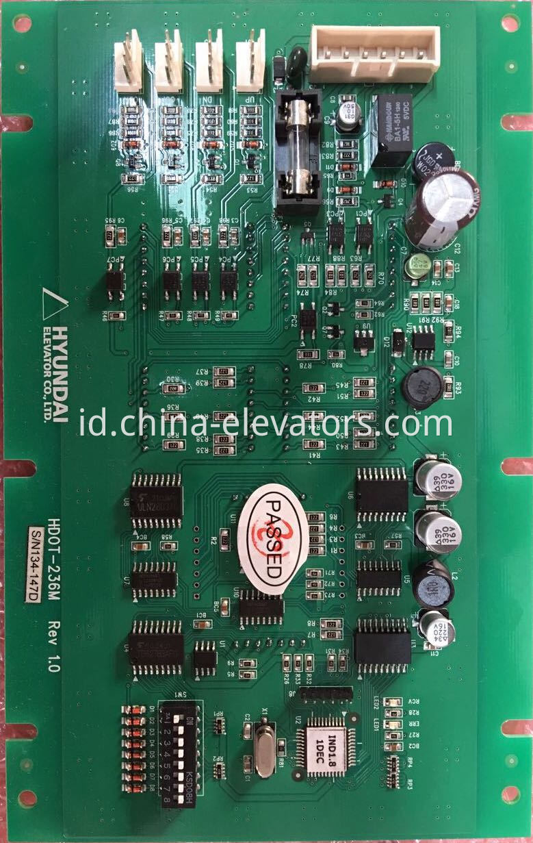 LOP Indicator HDOT-236M for Hyundai Elevator STVF-2S